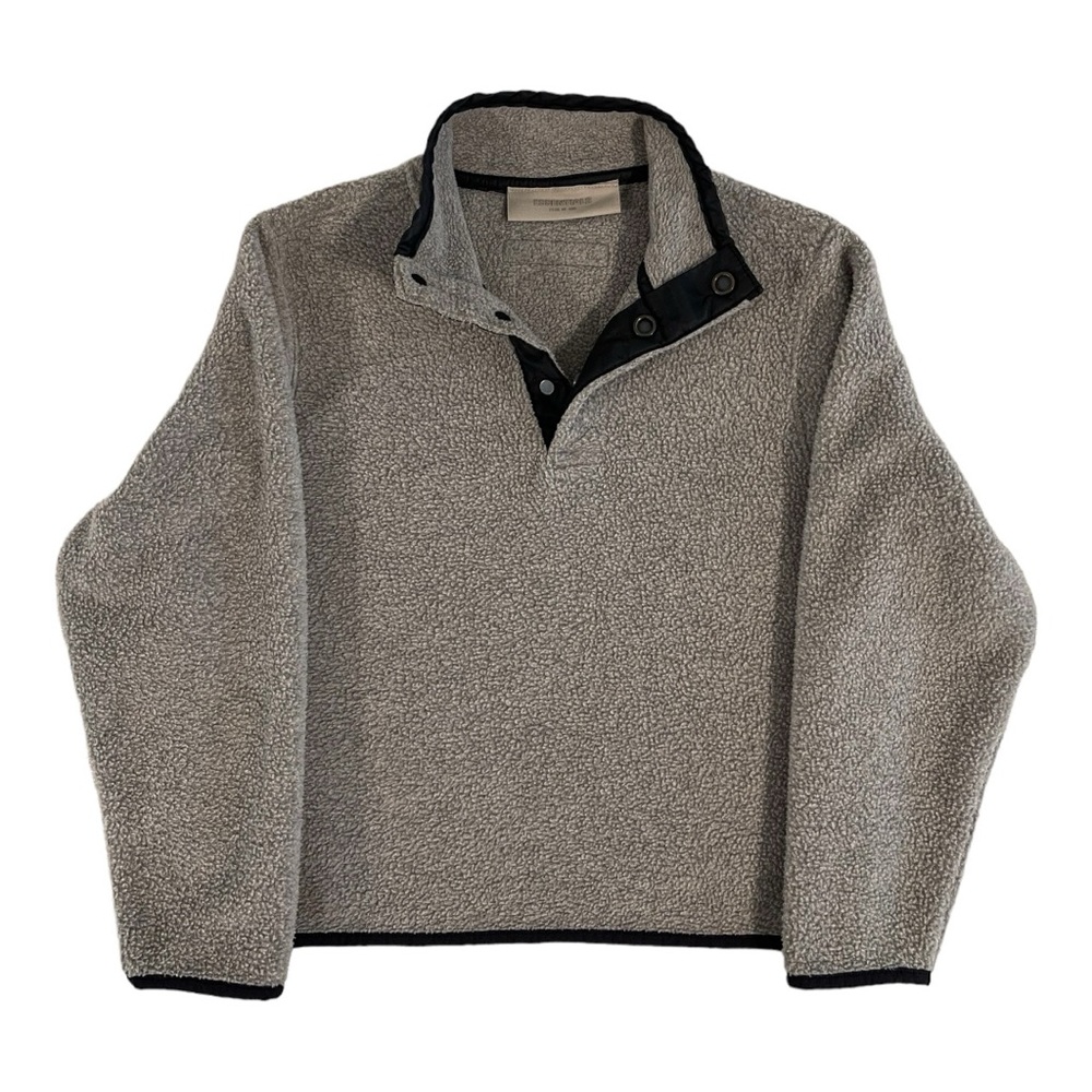 Essentials Set Fear of God Kids Polar Fleece Pullover - Picture 3 of 13